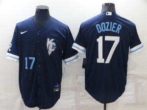 Hunter Dozier Kansas City Royals City Connect Jersey Nike