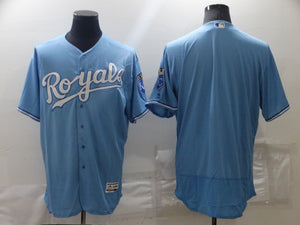 Kansas City Royals Jersey Majestic no name blank back