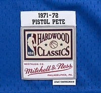Pistol Pete Maravich Atlanta Hawks Jersey Mitchell & Ness