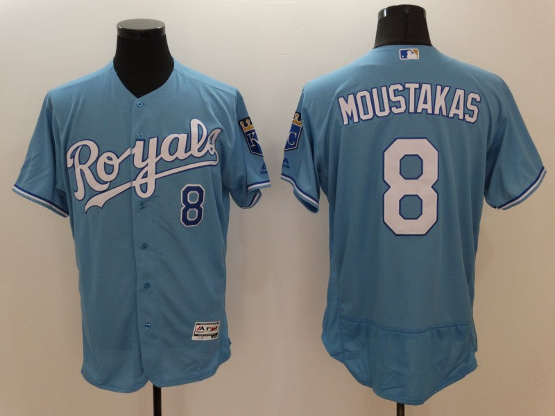 Mike Moustakas Kansas City Royals Jersey Majestic