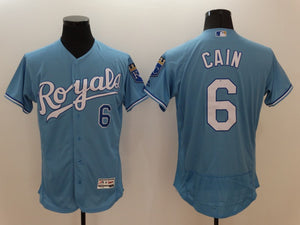 Lorenzo Cain Kansas City Royals Jersey Majestic