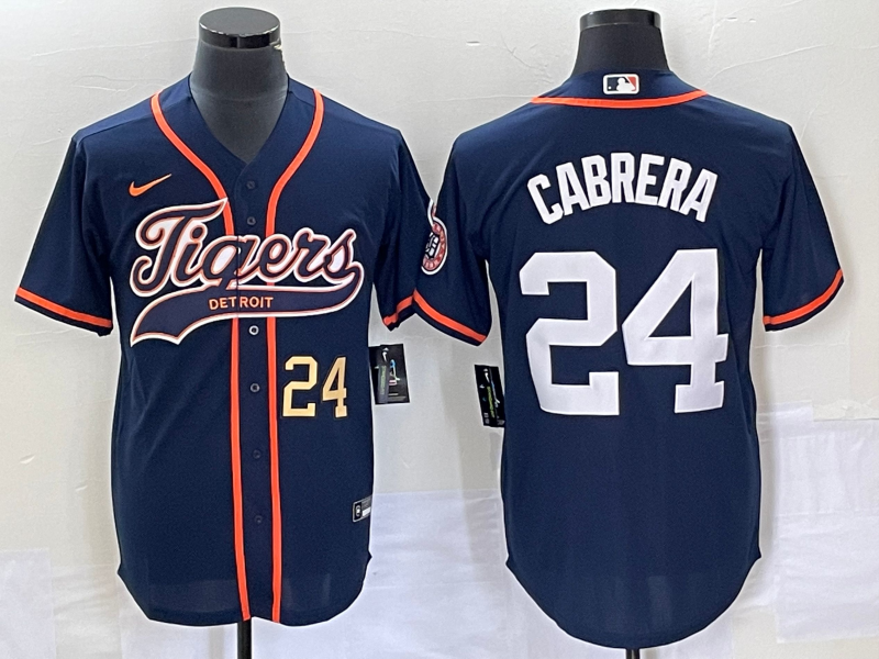 Miguel Cabrera Detroit Tigers Official MLB Jersey Nike blue