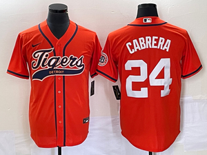 Miguel Cabrera Detroit Tigers Jersey Nike orange