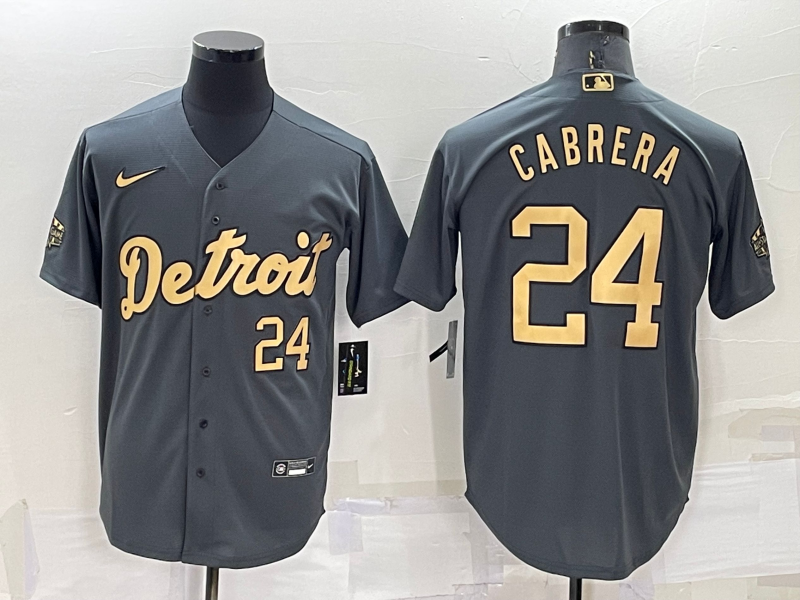 Miguel Cabrera Detroit Tigers Official MLB Jersey Nike Black