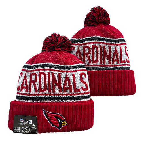 Arizona Cardinals NFL New Era winter Hat with Pom Pom