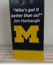 Jim Harbaugh Michigan Wolverines Bobblehead Forever Collectibles