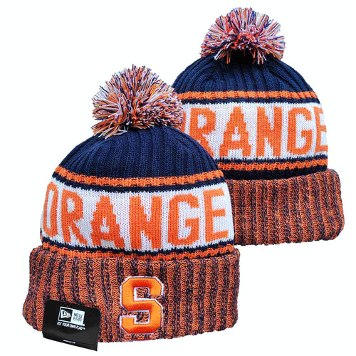 Syracuse Orange NCAA New Era winter Hat with Pom Pom