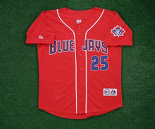 Carlos Delgado Toronto Blue Jays Official MLB Majestic Jersey red