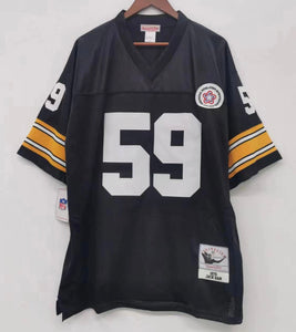 Jack Ham Pittsburgh Steelers Jersey black Mitchell & Ness