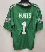 Jalen Hurts Philadelphia Eagles official Nike NFL Jersey Kelly Green