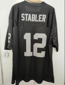 Ken Stabler Oakland Las Vegas Raiders Classic Authentics Jersey