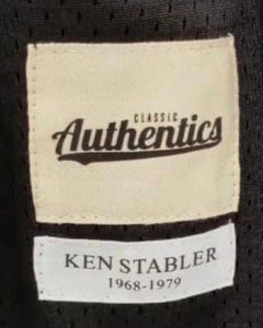 Ken Stabler Oakland Las Vegas Raiders Classic Authentics Jersey