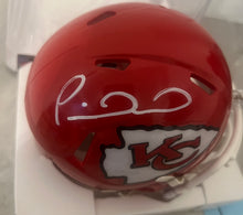 Patrick Mahomes Autographed Kansas City Chiefs Mini Helmet with COA Photo signing