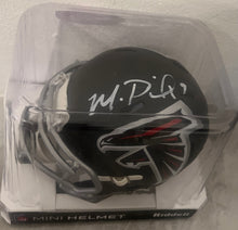 Michael Penix Jr. Autographed Atlanta Falcons Mini Helmet with COA Photo signing