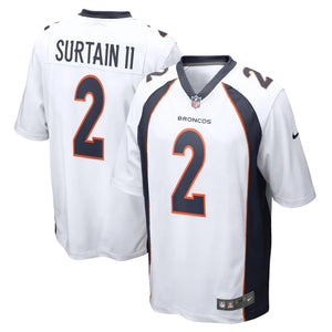 Patrick Surtain II Denver Broncos NFL Jersey Nike white