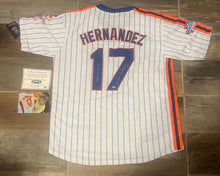 Keith Hernandez autographed jersey COA photo signing