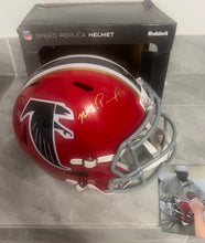 Michael Penix Jr. Autographed Full Size Helmet with COA Photo signing