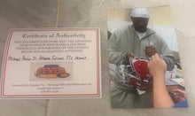 Michael Penix Jr. Autographed Full Size Helmet with COA Photo signing