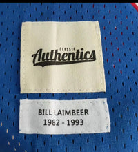 Bil Laimbeer autographed Detroit Pistons jersey COA Photo signing