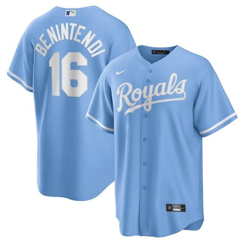 Andrew Benintendi Kansas City Royals Jersey Nike blue