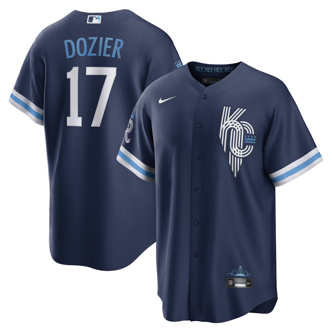 Hunter Dozier Kansas City Royals City Connect Jersey Nike