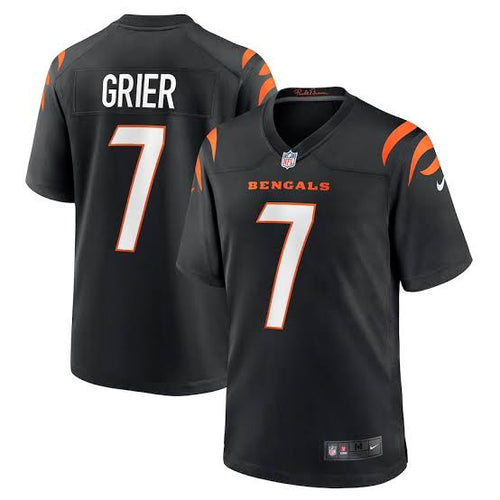 Will Grier Cincinnati Bengals Official NFL Nike Jersey