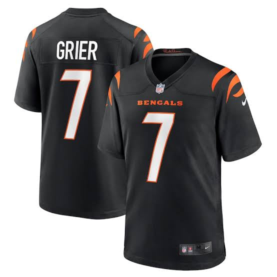 Will Grier Cincinnati Bengals Official NFL Nike Jersey