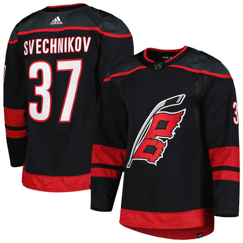 Andrei Svechnikov Carolina Hurricanes Official NHL Adidas Jersey