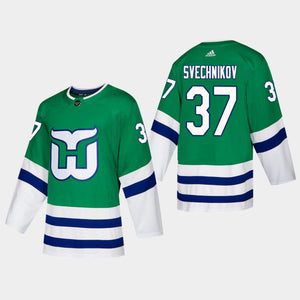 Andrei Svechnikov Hartford Whalers Official NHL Adidas Jersey