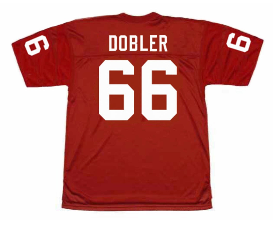 Conrad Dobler St. Louis Cardinals NFL Mitchell & Ness Jersey red