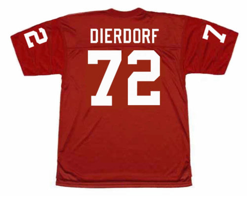 Dan Dierdorf St. Louis Cardinals NFL Mitchell & Ness Jersey red