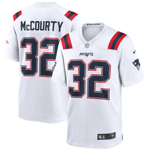 Devin McCourty New England Patriots YOUTH KIDS Official Nike Jersey white