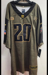 Brian Dawkins Philadelphia Eagles Salute to Service NFL Jersey Nike