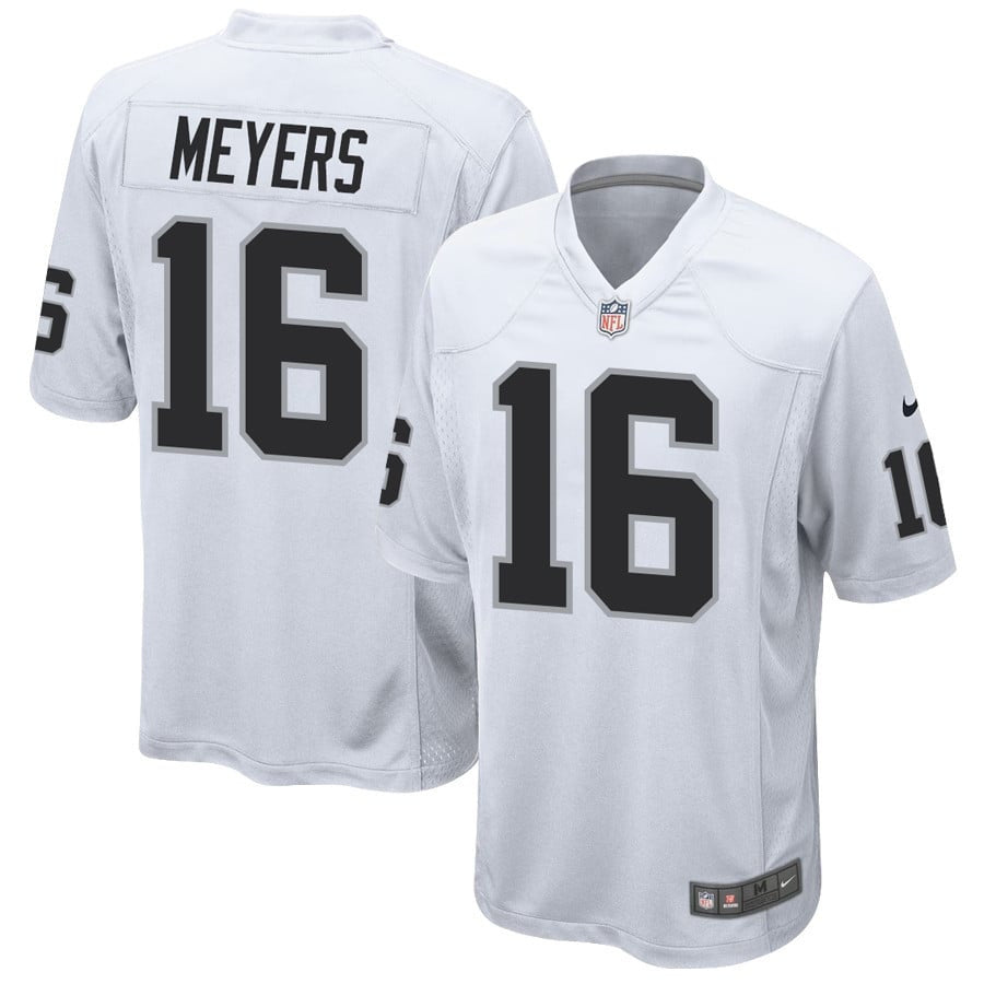 Jakobi Meyers Las Vegas Raiders Official NFL Nike Jersey white