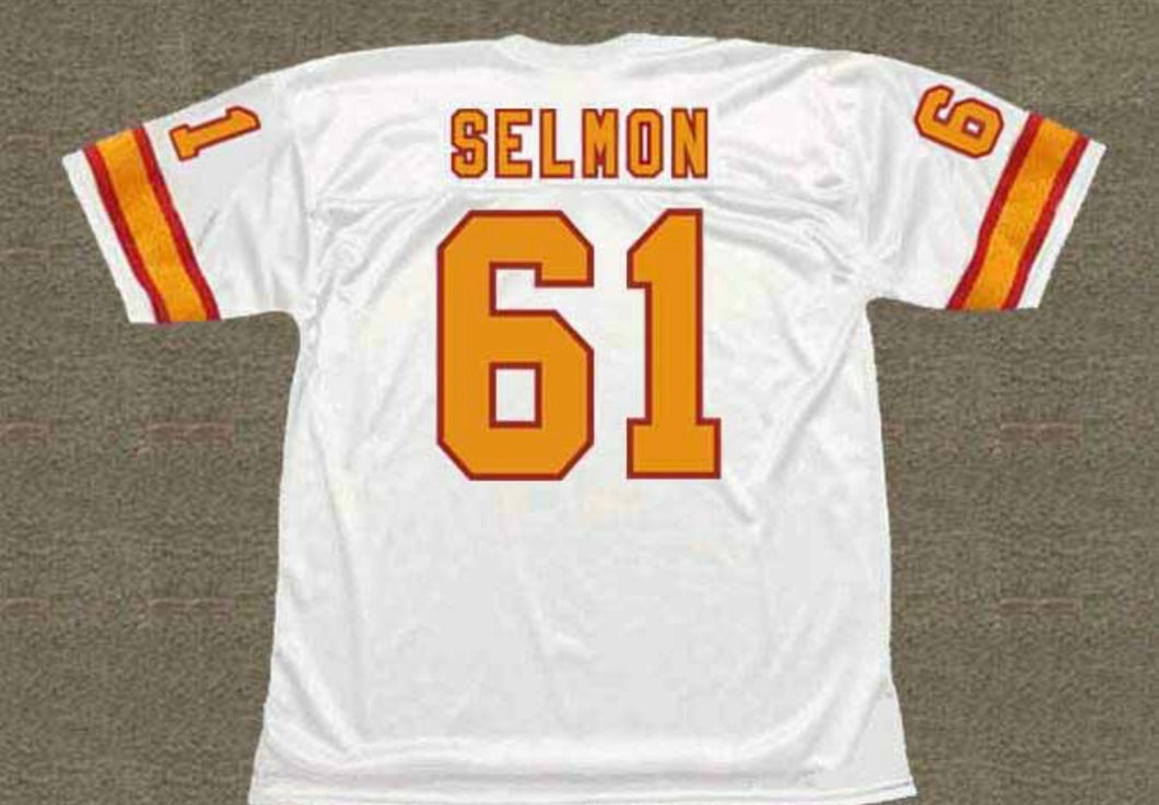 Dewey Selmon Tampa Bay Buccaneers 1976 NFL Jersey Mitchell & Ness White