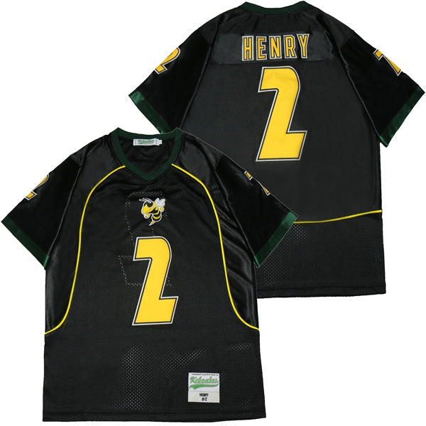 Derrick Henry High School Jersey Yulee Florida Black