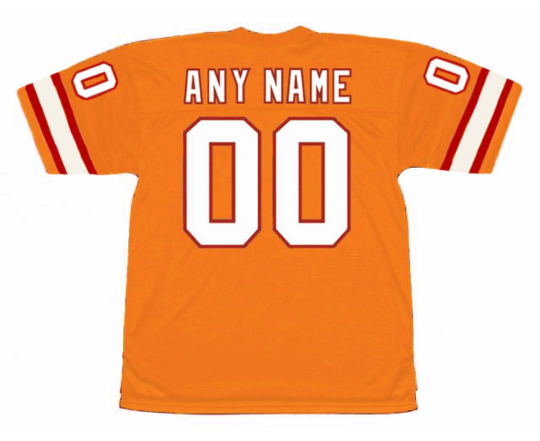 Any name & Number Tampa Bay Buccaneers 1970’s 1980’s early 90’s NFL Mitchell & Ness Jersey