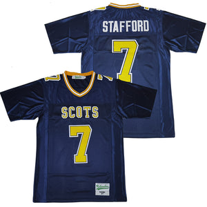 Matthew Stafford High School Jersey Highland Park Dallas TX