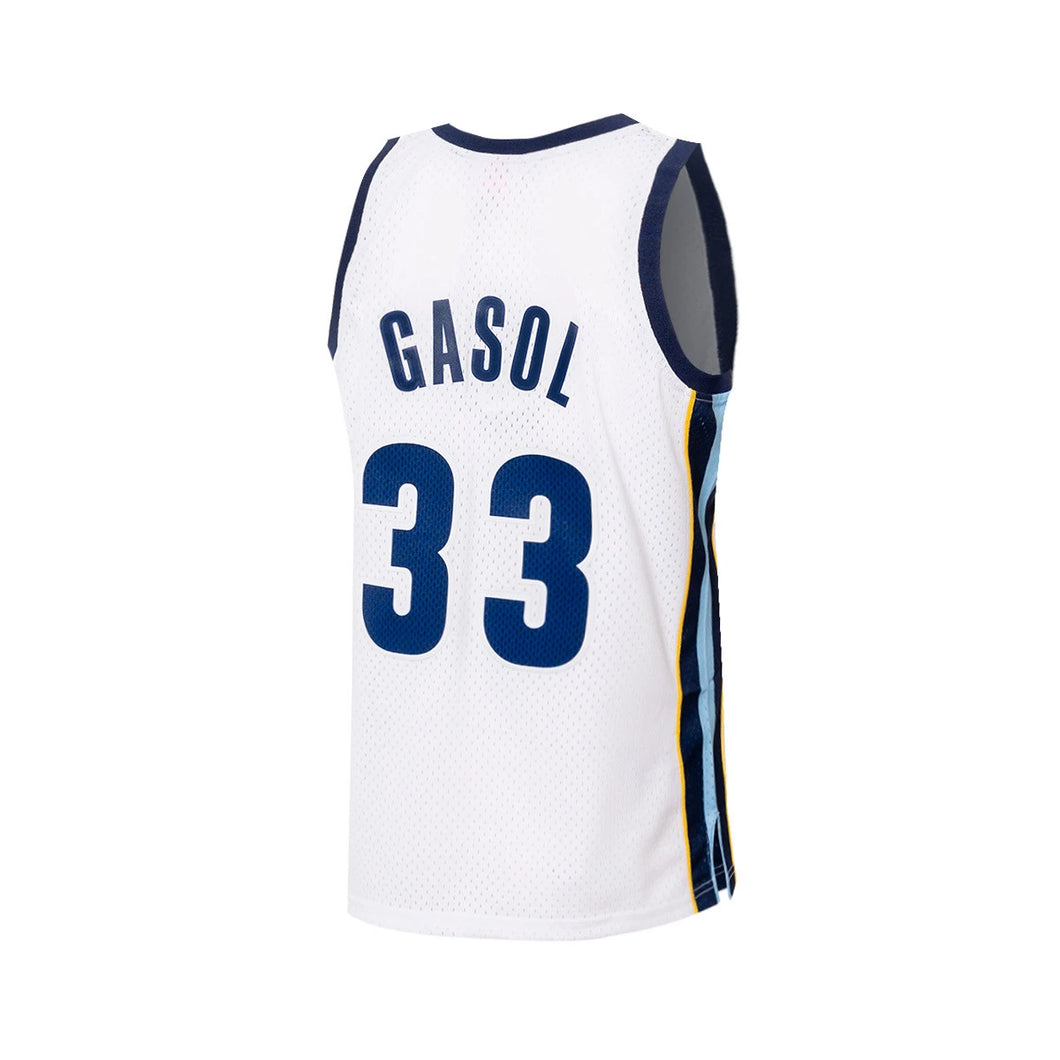 Marc Gasol Memphis Grizzlies Official NBA Mitchell & Ness Jersey white