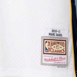 Marc Gasol Memphis Grizzlies Official NBA Mitchell & Ness Jersey white