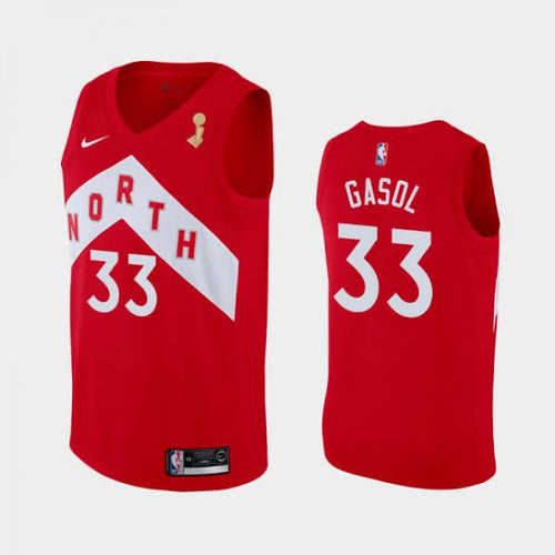 Marc Gasol Toronto Raptors Official NBA Nike Jersey