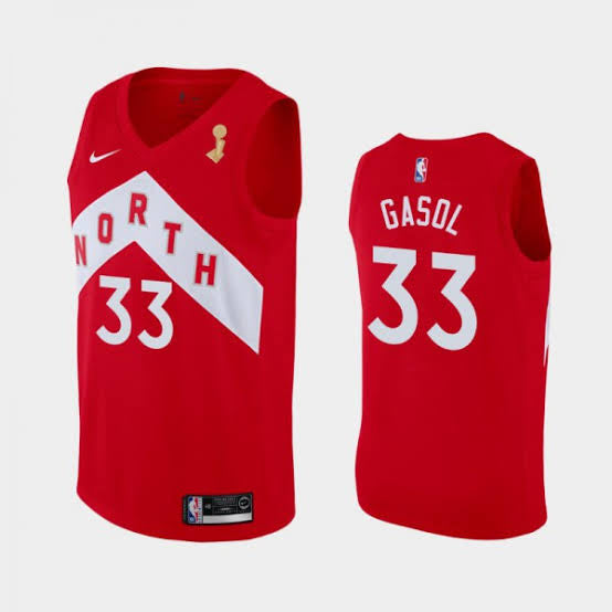 Marc Gasol Toronto Raptors Official NBA Nike Jersey