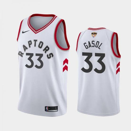 Marc Gasol Toronto Raptors Official NBA Nike Jersey white