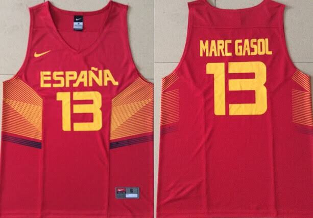 Marc Gasol Spain  España Nike Jersey