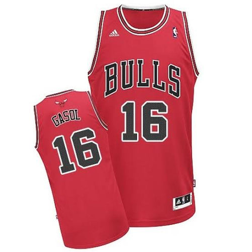 Pau Gasol Chicago Bulls Official NBA Adidas Jersey