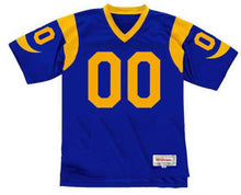 Any name & Number customized St. Louis Rams NFL Mitchell & Ness jersey blue