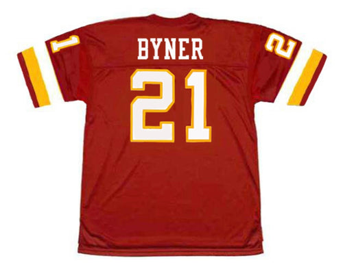 Ernest Byner Washington Redskins Commanders Official NFL Mitchell & Ness Jersey