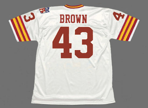 Larry Brown 1969 Washington Redskins Commanders Official NFL Mitchell & Ness Jersey