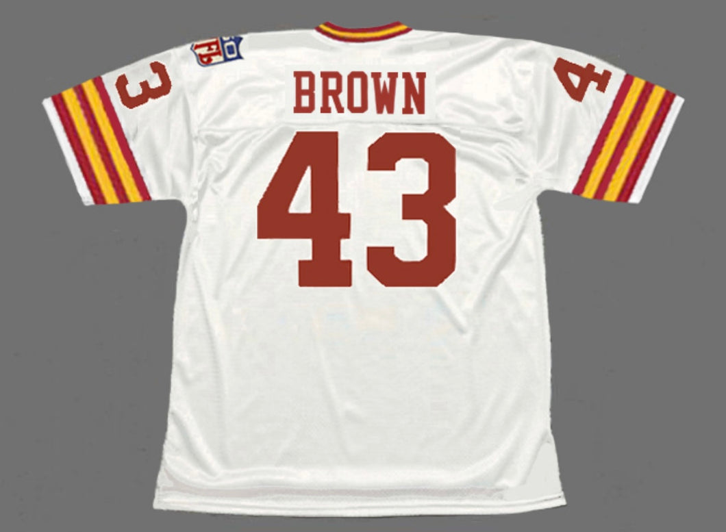 Larry Brown 1969 Washington Redskins Commanders Official NFL Mitchell & Ness Jersey