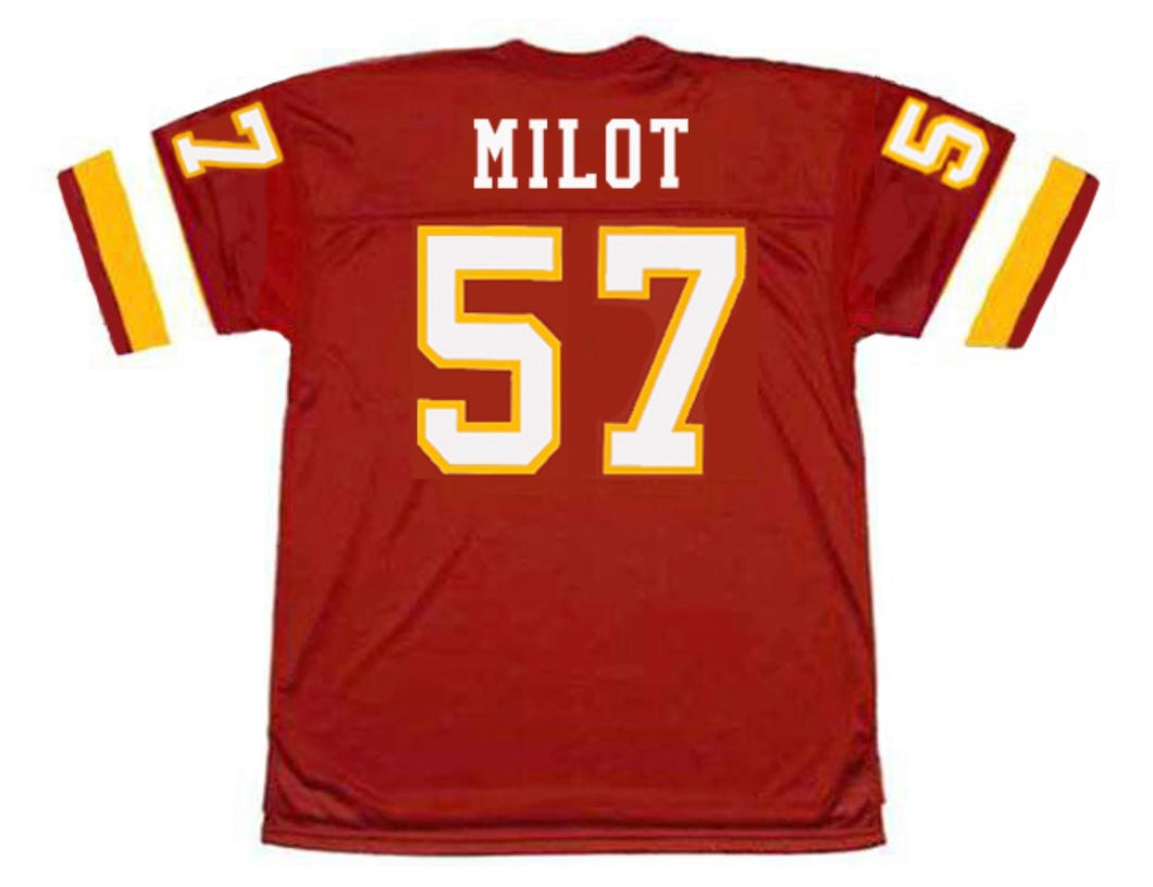 Rich Milot Washington Redskins Commanders Official NFL Mitchell & Ness Jersey